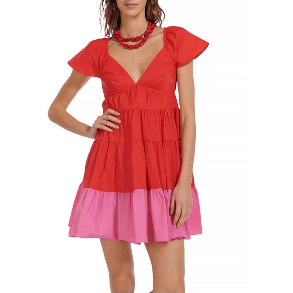 STAUD CORSICA DRESS $100